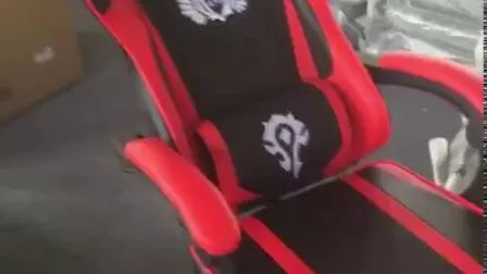 Silla Design moderno Pelle Racing Commercio all'ingrosso Sedia da gioco reclinabile Racing
