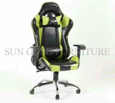 Moda moderna, economica, vendita calda, bellissima sedia da gioco in pelle, sedia da corsa (SZ-GCR006)